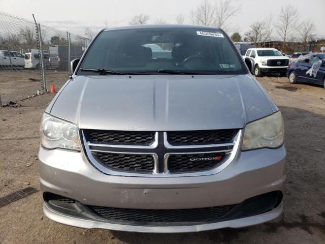 2C4RDGBG0ER226664 - 2014 DODGE GRAND CARA SE SILVER photo 5