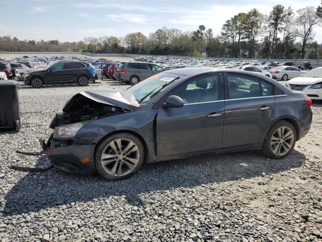 1G1PG5SB8D7216982 - 2013 CHEVROLET CRUZE LTZ CHARCOAL photo 1