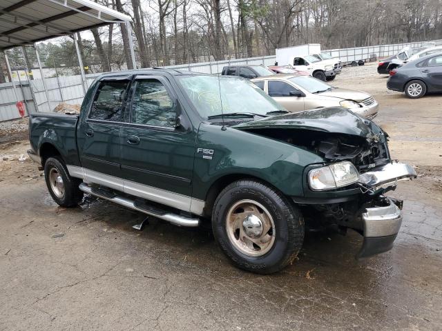 1FTRW07653KC50780 - 2003 FORD F150 SUPERCREW GREEN photo 4