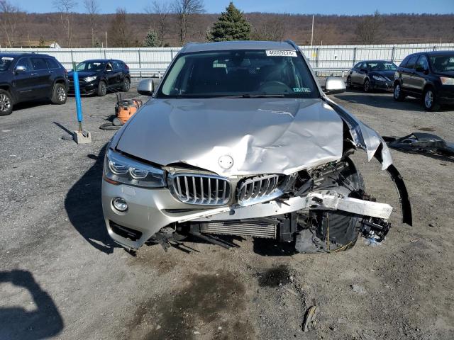 5UXWX9C5XH0T14427 - 2017 BMW X3 XDRIVE28I SILVER photo 5