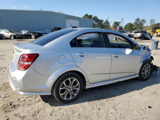 1G1JD5SH3J4130401 - 2018 CHEVROLET SONIC LT SILVER photo 3