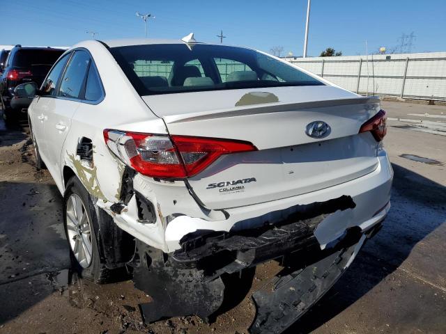 5NPE24AF8FH253380 - 2015 HYUNDAI SONATA SE WHITE photo 6