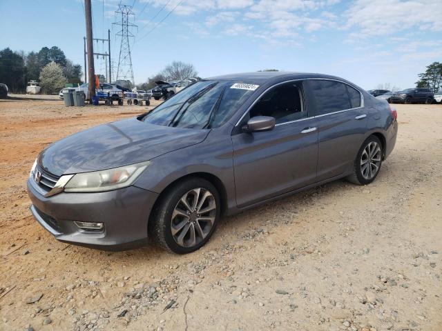 1HGCR2F59DA107809 - 2013 HONDA ACCORD SPORT GRAY photo 1