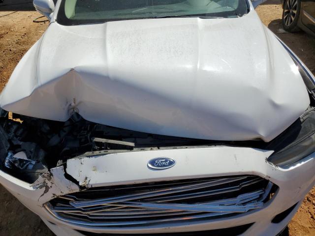 3FA6P0H7XER213297 - 2014 FORD FUSION SE WHITE photo 11