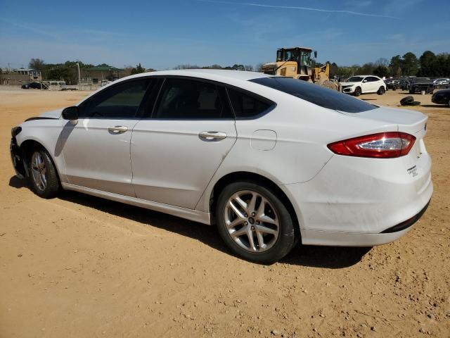 3FA6P0H7XER213297 - 2014 FORD FUSION SE WHITE photo 2