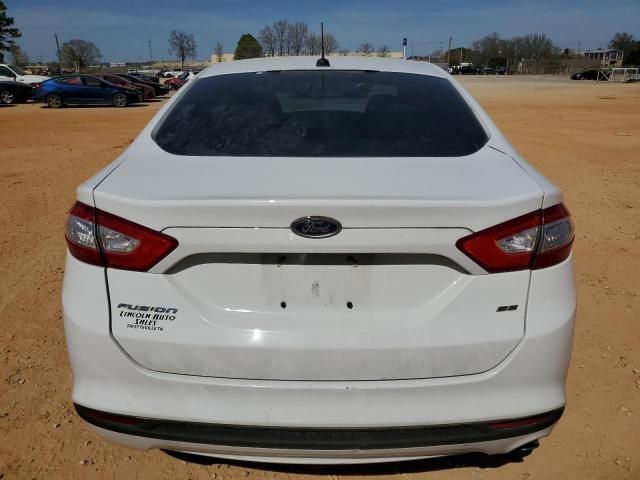 3FA6P0H7XER213297 - 2014 FORD FUSION SE WHITE photo 6