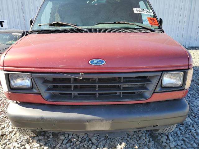 1FTHE24Y6THA26091 - 1996 FORD ECONOLINE E250 VAN RED photo 11