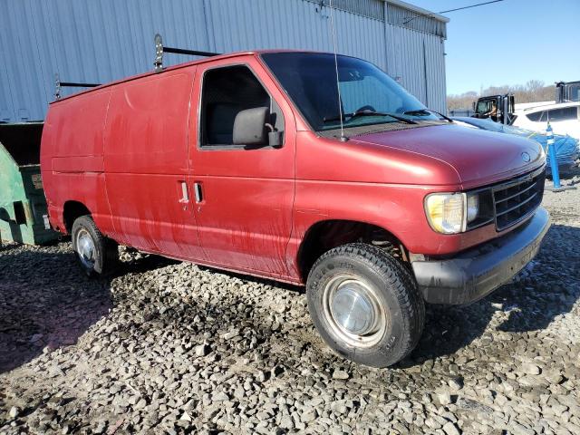 1FTHE24Y6THA26091 - 1996 FORD ECONOLINE E250 VAN RED photo 4