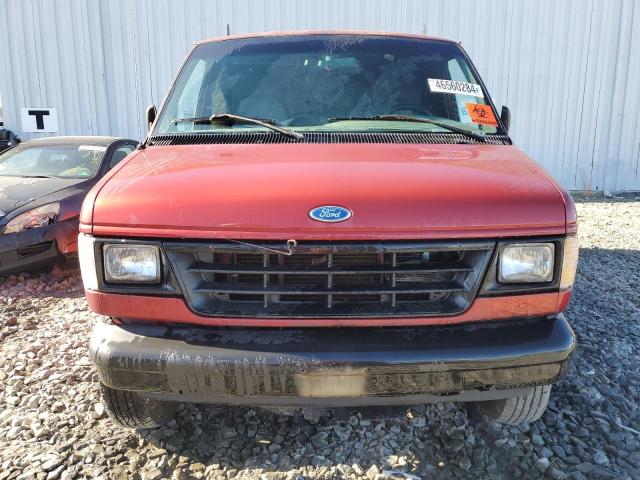 1FTHE24Y6THA26091 - 1996 FORD ECONOLINE E250 VAN RED photo 5