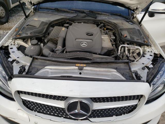 WDDWJ4JB5HF357929 - 2017 MERCEDES-BENZ C 300 WHITE photo 11