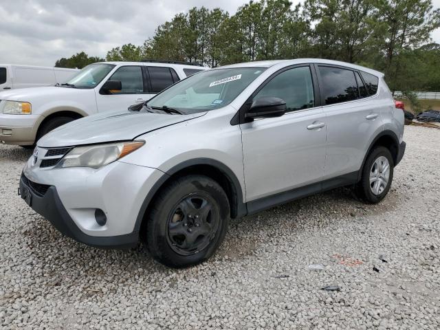 2T3BFREV5DW029771 - 2013 TOYOTA RAV4 LE SILVER photo 1