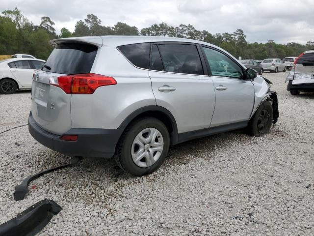 2T3BFREV5DW029771 - 2013 TOYOTA RAV4 LE SILVER photo 3