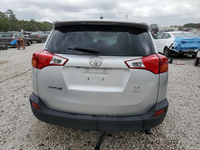 2T3BFREV5DW029771 - 2013 TOYOTA RAV4 LE SILVER photo 6