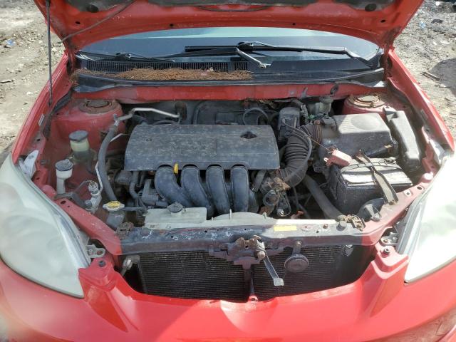 2T1KR32E34C206787 - 2004 TOYOTA COROLLA MA XR RED photo 11