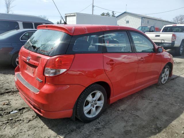 2T1KR32E34C206787 - 2004 TOYOTA COROLLA MA XR RED photo 3