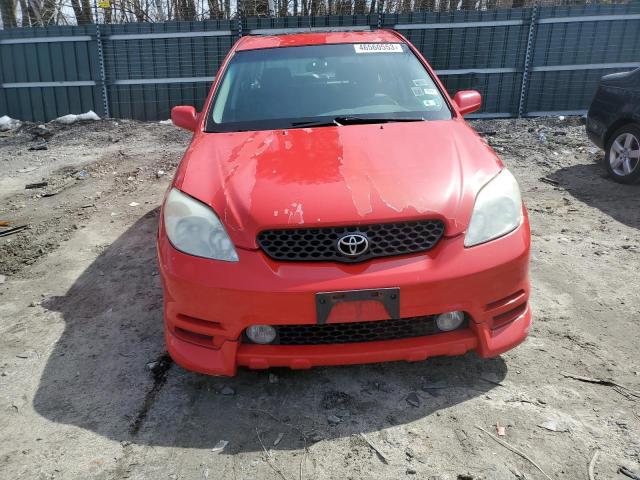 2T1KR32E34C206787 - 2004 TOYOTA COROLLA MA XR RED photo 5