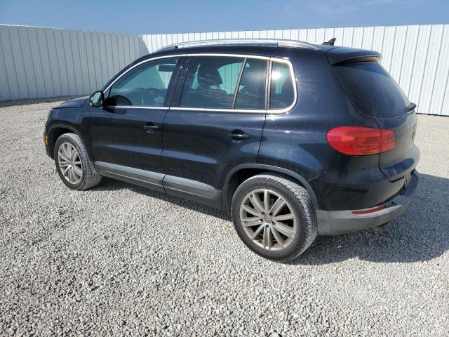 WVGAV3AXXDW587244 - 2013 VOLKSWAGEN TIGUAN S BLACK photo 2