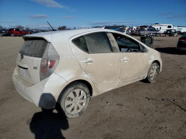 JTDKDTB31C1014364 - 2012 TOYOTA PRIUS C WHITE photo 3