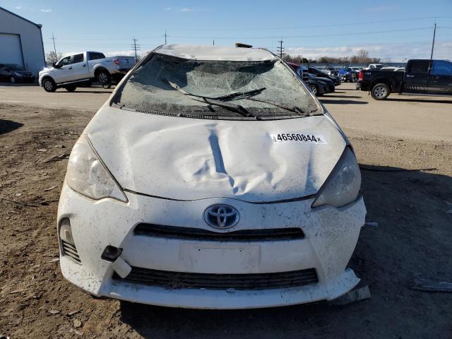 JTDKDTB31C1014364 - 2012 TOYOTA PRIUS C WHITE photo 5