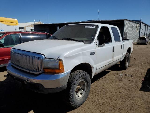 3FTNW21F61MA04779 - 2001 FORD F250 SUPER DUTY WHITE photo 1