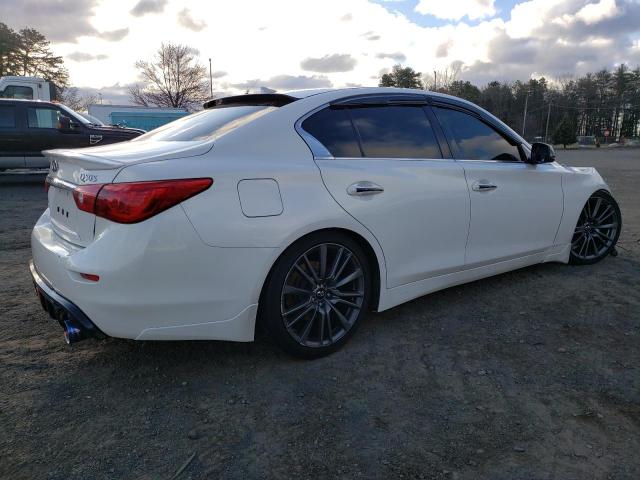 JN1BV7ARXFM392778 - 2015 INFINITI Q50 BASE WHITE photo 3