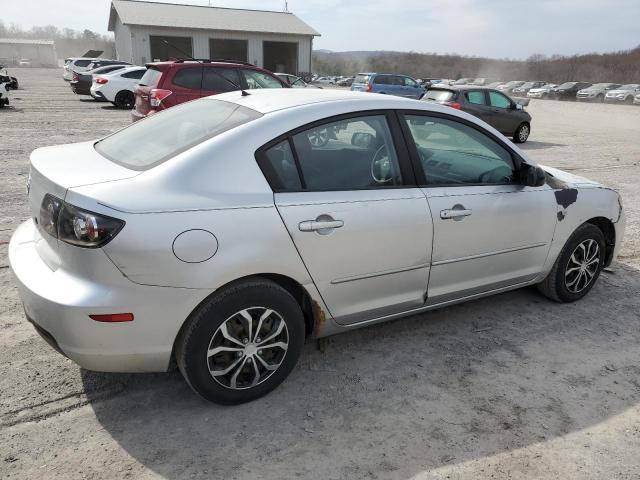 JM1BK32G181786167 - 2008 MAZDA 3 I SILVER photo 3