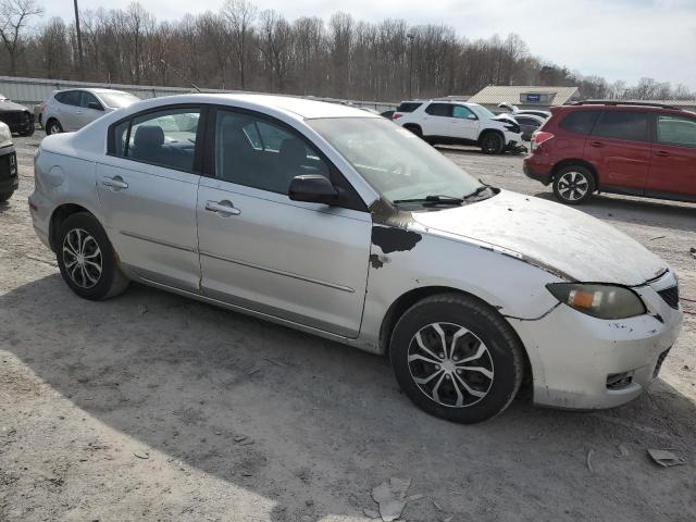 JM1BK32G181786167 - 2008 MAZDA 3 I SILVER photo 4