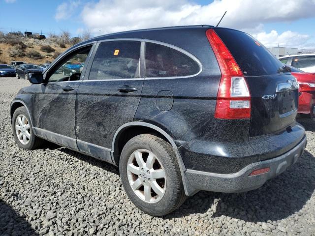 JHLRE48757C015641 - 2007 HONDA CR-V EXL BLACK photo 2