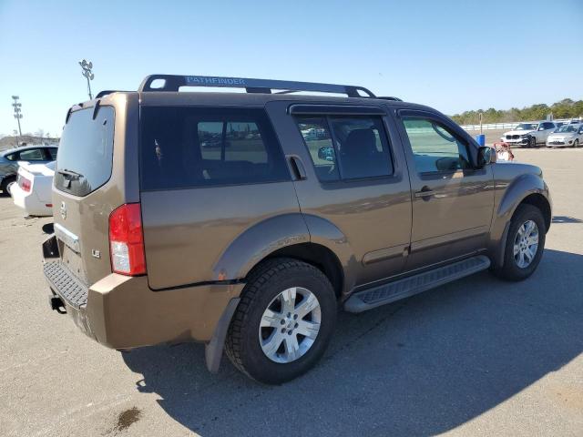 5N1AR18W25C708938 - 2005 NISSAN PATHFINDER LE 棕色 照片 3