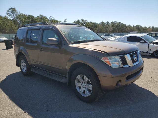 5N1AR18W25C708938 - 2005 NISSAN PATHFINDER LE 棕色 照片 4