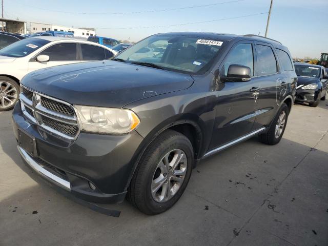 1D4RD4GG3BC627852 - 2011 DODGE DURANGO CREW GRAY photo 1