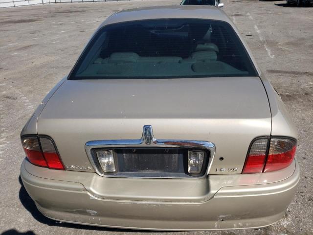 1LNHM87A75Y660867 - 2005 LINCOLN LS GOLD photo 6