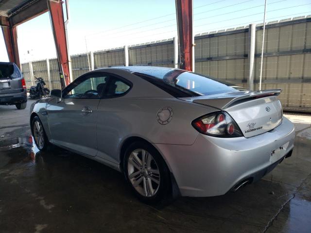 KMHHM66D48U276153 - 2008 HYUNDAI TIBURON GS SILVER photo 2