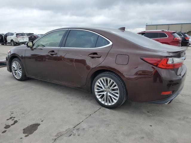 JTHBK1GG8G2220267 - 2016 LEXUS ES 350 BURGUNDY photo 2