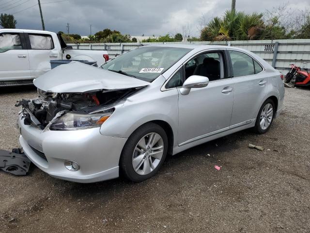 JTHBB1BA9A2010397 - 2010 LEXUS HS 250H SILVER photo 1