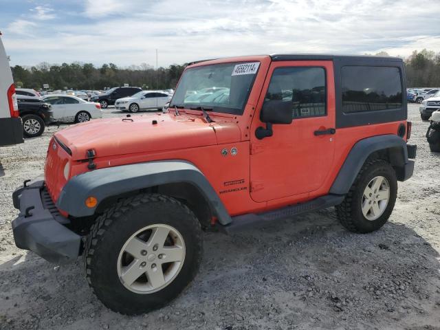 1C4AJWAG7DL681875 - 2013 JEEP WRANGLER SPORT RED photo 1