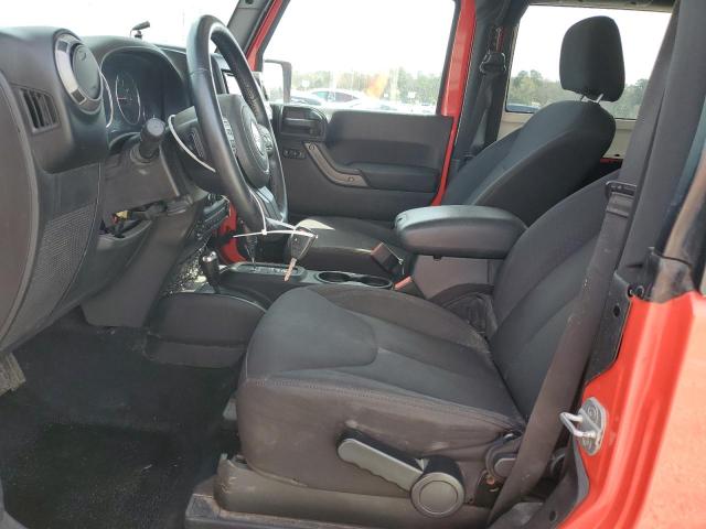 1C4AJWAG7DL681875 - 2013 JEEP WRANGLER SPORT RED photo 7