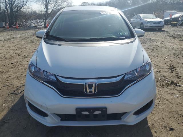 3HGGK5H41KM737559 - 2019 HONDA FIT LX WHITE photo 5