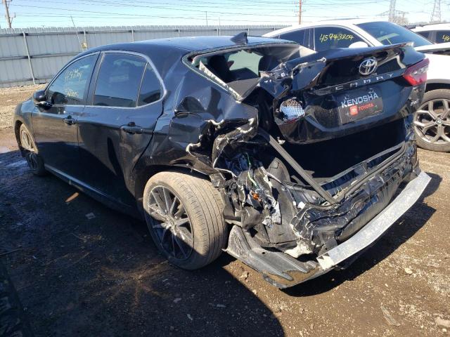 4T1G11AK7PU817983 - 2023 TOYOTA CAMRY SE NIGHT SHADE BLACK photo 2