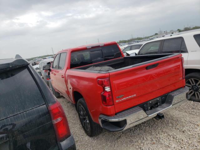 3GCPWCED8MG192053 - 2021 CHEVROLET SILVERADO2 C1500 LT RED photo 2