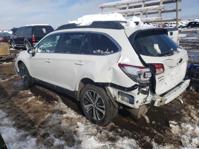 4S4BSENC8K3308842 - 2019 SUBARU OUTBACK 3.6R LIMITED WHITE photo 2