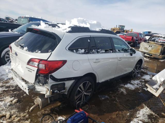 4S4BSENC8K3308842 - 2019 SUBARU OUTBACK 3.6R LIMITED WHITE photo 3