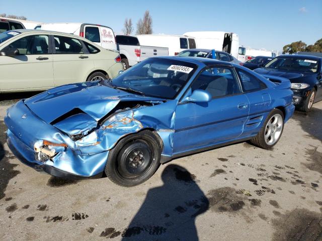 JT2SW22N6P0080371 - 1993 TOYOTA MR2 SPORT ROOF BLUE photo 1