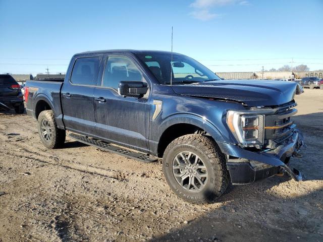 1FTEW1E88PFC62848 - 2023 FORD F150 SUPERCREW BLUE photo 4