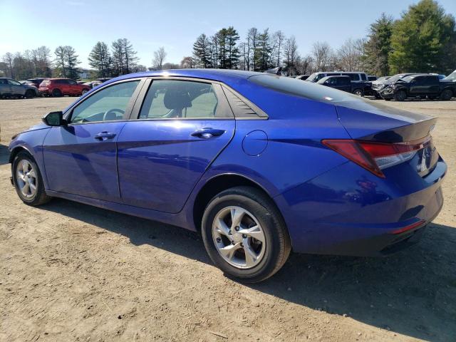 KMHLL4AG0PU535027 - 2023 HYUNDAI ELANTRA SE BLUE photo 2