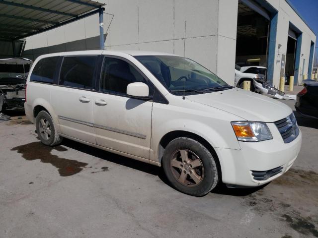 2D8HN54P68R726151 - 2008 DODGE CARAVAN SXT WHITE photo 4