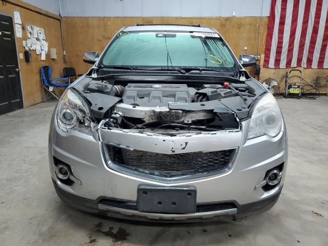 2GNFLGE56C6144671 - 2012 CHEVROLET EQUINOX LTZ SILVER photo 5