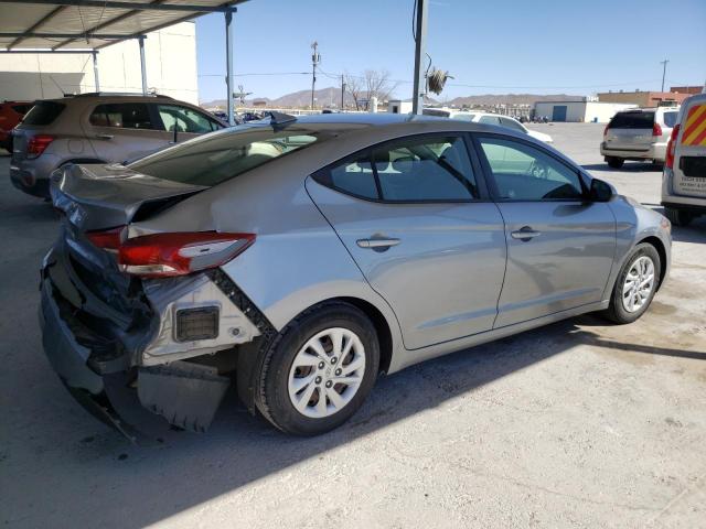 5NPD74LF9HH080966 - 2017 HYUNDAI ELANTRA SE SILVER photo 3