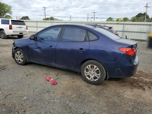 KMHDU4AD1AU994632 - 2010 HYUNDAI ELANTRA BLUE BLUE photo 2