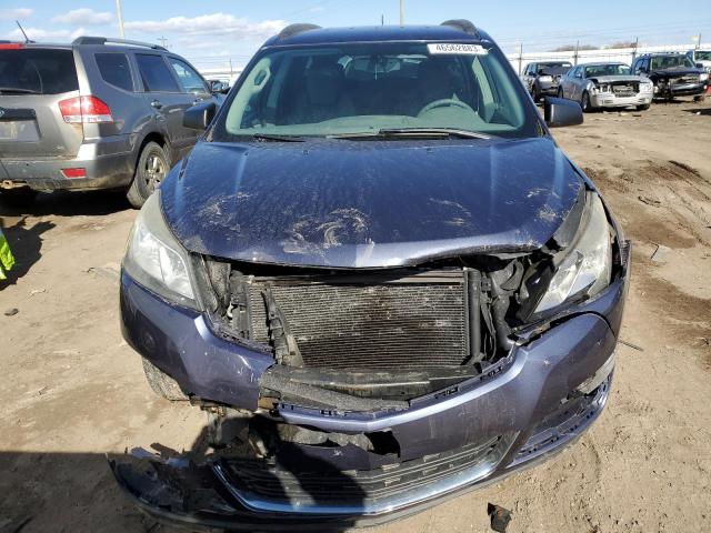 1GNKRFKD5DJ117064 - 2013 CHEVROLET TRAVERSE LS BLUE photo 5